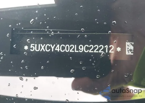 2020 BMW X6 Sdrive40I из США, поврежденный, VIN 5UXCY4C02L9C22212